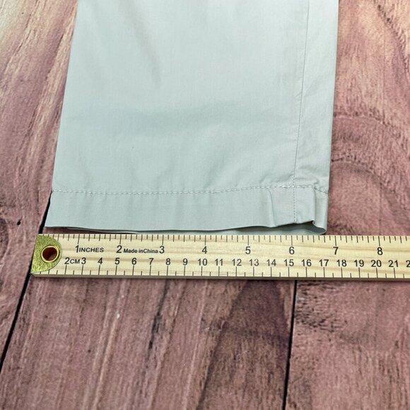 Talbots Beige Straight Leg Elastic Waist Ankle Pants BD1024, Size: 6P - Picture 3 of 7